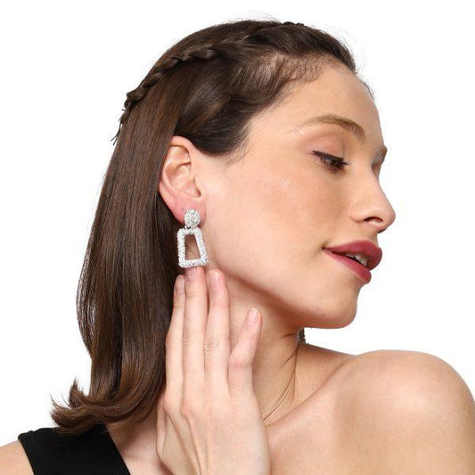 Geometric Shape Classy Earrings - SayToLove